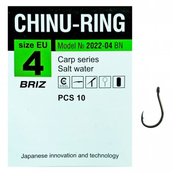Карповый крючок "Chinu Ring"