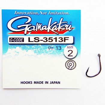Крючок одинарный  "Gamakatsu" LS-3513F