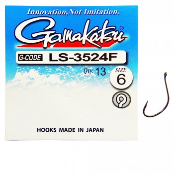 Крючок одинарный "Gamakatsu" LS-3524F