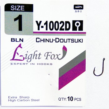 Рыболовные крючки "Light-Fox" Y-1002D