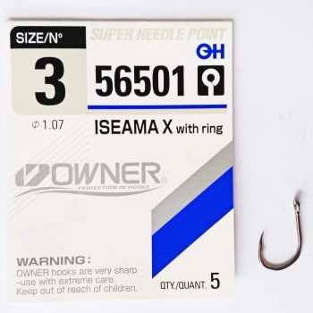 Крючок рыболовный "OWNER" Iseama X 56501