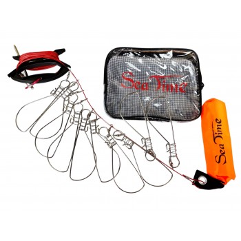 Кукан с поплавком на тросике Weida