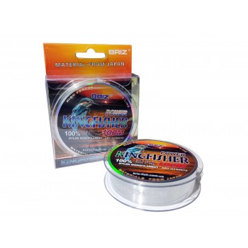 Рыболовная леска Briz Kingfisher 100м Ø 0.18 - 0.60 мм белую