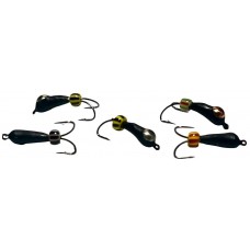 Мормышка вольфрамовая коза Ø 3,0 мм 0.7 g с коронкой Мормышка вольфрамовая коза Ø 3,0 мм 0.7 g с коронкой