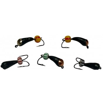 Мормишка вольфрамова коза Ø 3,0 мм 0.5 g з коронкою Мормишка вольфрамова коза Ø 3,0 мм 0.5 g з коронкою