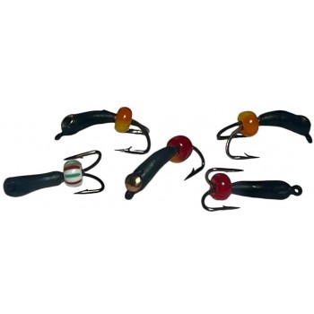 Мормишка вольфрамова коза Ø 2,0 мм 0.4 g з коронкою