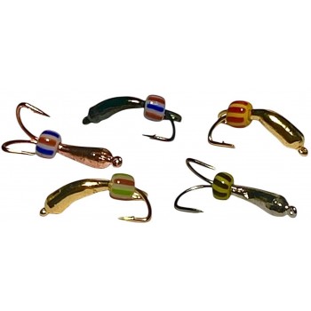 Мормишка вольфрамова коза Ø 2.5 мм 0.4 g гальваніка