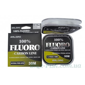 Леска LIBAO Fluorocarbon 2.27 kg 0.17 mm