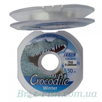 Зимняя леска Crocodile Winter 0.08 - 0.20 мм 50 м