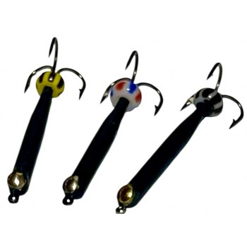 Мормышка вольфрамовая чёртик Ø 2,0 мм L 15 мм 0.8 g с коронкой Мормышка вольфрамовая чёртик Ø 2,0 мм L 15 мм 0.8 g с коронкой