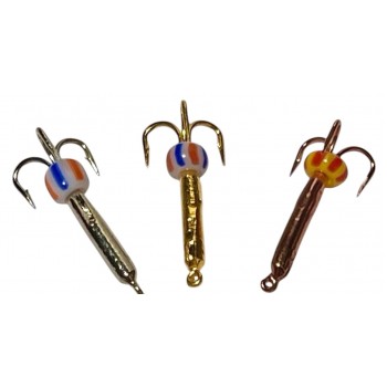 Мормышка вольфрамовая чёртик Ø 2,0 мм 0.4 g гальваника Мормышка вольфрамовая чёртик Ø 2,0 мм 0.4 g гальваника