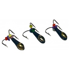 Мормышка вольфрамовая чёртик Ø 3,0 мм 0.8 g с коронкой и вертикальным отверстием Мормышка вольфрамовая чёртик Ø 3,0 мм 0.8 g с коронкой и вертикальным отверстием