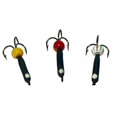 Мормышка вольфрамовая чёртик Ø 1.5 мм L 10 мм 0.3 g с фосфорной крапинкой