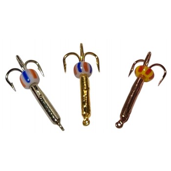 Мормышка вольфрамовая чёртик Ø 1.5 мм 0.3 g гальваника