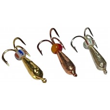 Мормышка вольфрамовая чёртик Ø 2,0 мм 0.3 g гальваника