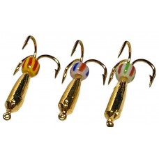 Мормышка вольфрамовая чёртик Ø 2.5 мм 0.55 g гальваника Мормышка вольфрамовая чёртик Ø 2.5 мм 0.55 g гальваника