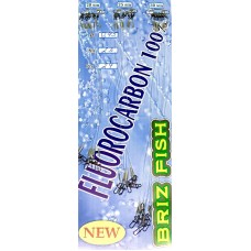 Набор флюорокарбоновых поводков "Briz Fish" (24 шт)
